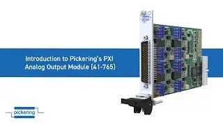 PXI Analog Output/Current Loop Simulator Module