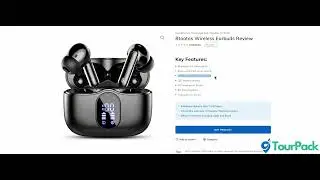 Btootos Wireless Earbuds Review: Bluetooth 5.3, 36-Hour Playtime, & Bass-Boosted Sound!