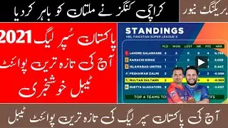 HBL PSL 6 Latest Point Table After Match No 9th | Karachi king Vs Multan Sultan Match Analysis |