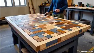 Putting ALL The Skills on Display Building a Woodworking Showcase Table - It's the Real Deal!