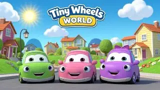 Learn Colors with Tiny Wheels 🚗🌈 | Kids Cartoon | Preschool Learning