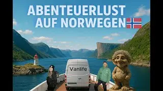 📽️TEIL 1 🇳🇴 ABENTEUER-NORWEGEN// Vom Süden NORWEGENS bis zum PREIKESTOLEN⛰️erstes mal VANLIFE🚐