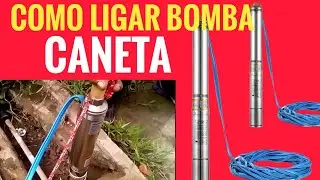 como fazer a colocação de bomba submersa ou caneta