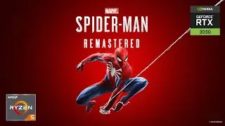 Spider Man Remastered Gameplay with Ryzen 5 3500 and RTX 3050 8GB GDDR6 (High Setting)