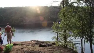 Massive Cliff Jump Gap | R.T. | Kyle Firlik