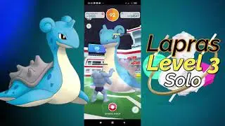 SOLOING LAPRAS RAID LEVEL 3 (Pokemon Go)