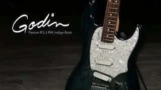 Godin Passion RG-3 RW, Indigo Burst | Gear4music demo