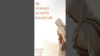 Basim Stealth Kill 🔥 [follow nurs lead mission]#shorts #assassinscreedmirage #assassinscreed #games