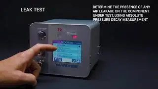 Provaset T2 - Equipment for pressure decay air leak testing