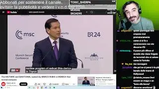 Analisi del discorso di Rubio a Monaco