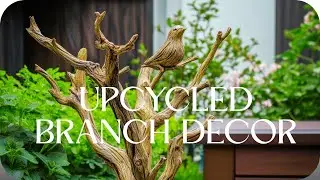 Upcycled Branch Decor: Transform Twigs into Stunning Garden Art