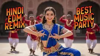 Bollywood EDM Remix Festival Stage | Big Room Hindi EDM Energy