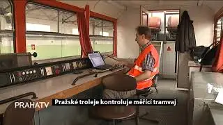 Pražské troleje kontroluje měřící tramvaj