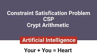Constraint Satisfaction Problem in Artificial Intelligence.