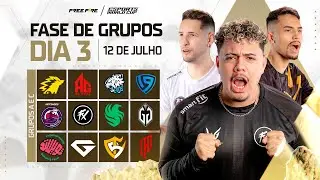 EWC: FREE FIRE | RODADA 3 - COPA DO MUNDO DE ESPORTS 🏆 #FREEFIRE