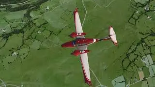 X Plane 11 - Orbx TrueEarth GB South - Tour of Wales