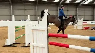Maggie making light work of 1.15/1.20!