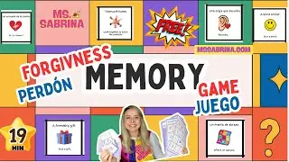 How to Say Sorry in English & Spanish | SEL Forgiveness Memory Game | S4E3 for Older Kids