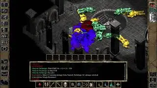 Baldur's Gate 2 [Improved Anvil Solo Insane] - Green Wyrm & Supreme Golem