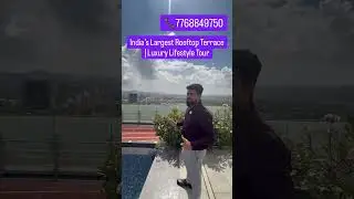 India&rsquo;s Largest Rooftop Terrace | Luxury Lifestyle Experience 🌍✨ #luxury #3bhk #4bhk #duplex #pune
