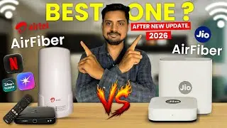Jio AirFiber vs Airtel AirFiber : Don't Make The WRONG Decision 😢in 2026 | Which One To Buy ?