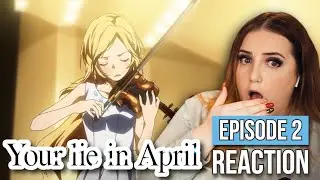 HER PERFORMANCE ✨ Your Lie In April Episode 2 Reaction