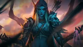 Артас убивает Сильвану и превращает ее в королеву банши【Warcraft 3 Re-Reforged】