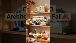 5 Cozy LEGO Architecture Sets You&rsquo;ll Want in Your Home 🍂 | Fall LEGO Decor Ideas #lego #homedecor