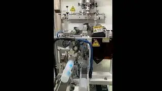Máquina de serigrafía automática A-301V para vasos.
