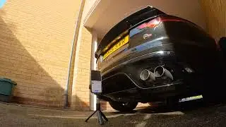 Jaguar F-Type SVR cold start.  Registered 93db
