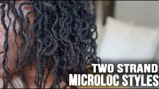 Microloc Bob | Double Two Strand Twist Style | Silo on Apple TV | and brief Keekee