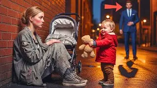 Un CEO Millonario Ignoró A La Mujer Mendiga Hasta Que Su Hijo Dijo: ‘Esa Es Mamá’…