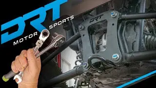 Установка пластины заднего радиального стержня DRT motorsports Polaris RZR RZRPRORP1