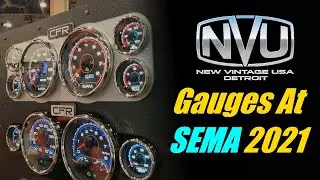 New Vintage USA SEMA 2021 Highlights And Showcase | NVU Gauges | SEMA SHOW 2021 |