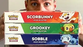 *NEW SWORD AND SHIELD POKEMON CARDS ARE HERE!* Opening EVERY Galar Collection Box!