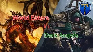 Warhammer Wednesday Khorne Daemonkin Vs Librarius Dark Angels 