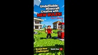 Can You Beat Minecraft in Creative? I Added New Rules (Part 1)
