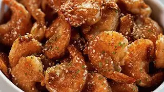 Browned Butter Honey Garlic Shrimp|TITI&NIA