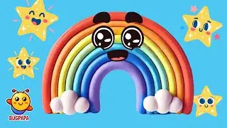 Goodnight, Little Rainbow | Bedtime Story for Kids | Bugpapa