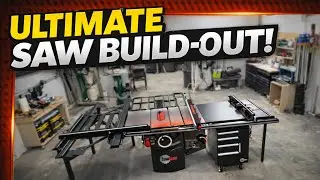The Ultimate Table Saw Build-Out (You Have to See This)