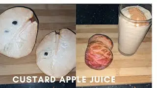 Custard Apple Juice|Easy Custard Apple Milkshake| Natural Nekeesha