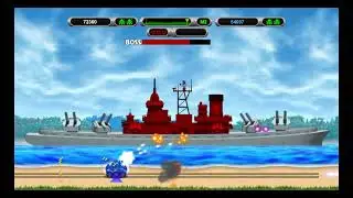 Heavy Weapon: Atomic Tank. Mission: Mission 2 (2 Players White and Blue).