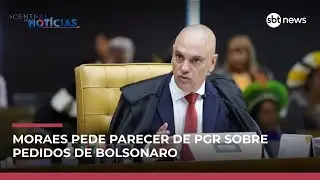 Smart TV, livro e pastor: Moraes pede parecer da PGR sobre Bolsonaro | #CentraldeNotícias