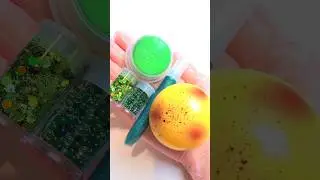 Squishy Slime ASMR 💚✨🫧🍃 | Slime Therapy #ASMR #Slime #OddlySatisfying
