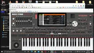 KORG PAX4 SET ALBANIA INTRO 2024 ORG 24 MUSIC STUDIO