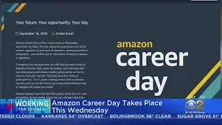 Amazon Hosting Virtual Career Day Wednesday