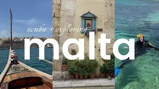 a few days in malta | scuba diving, boat trips + the 3 cities
