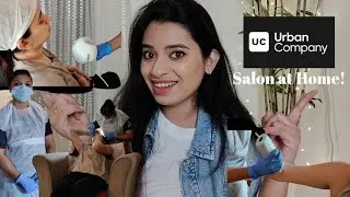 Get all your Party Glow Up at Home with Urban Company 🌸✨| My First Experience!