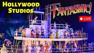 🔴LIVE🔴 Hollywood Studios, Rides, Shows, Fantasmic | Walt Disney World 4K