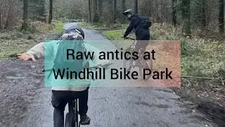 Windhill Bike park antics (RAW POV)